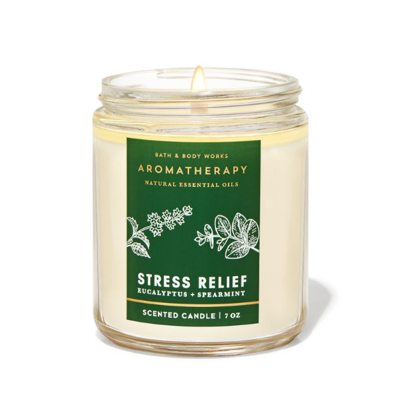 BBW Aromatherapy Stress Relief 1 Wick Candle 198g - Shams Shopping Centre Bath & Body Works  