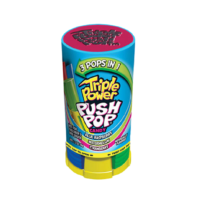 Triple Power Push Pop 34g - Shams Shopping Centre Triple Power  