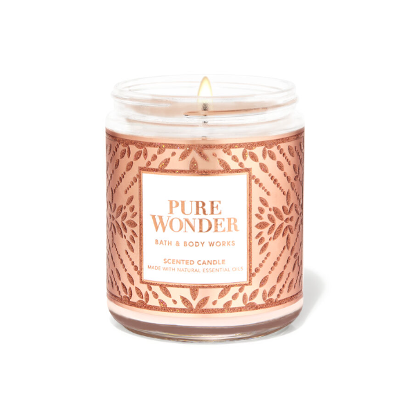 BBW Pure Wonder 1 Wick Scented Candle