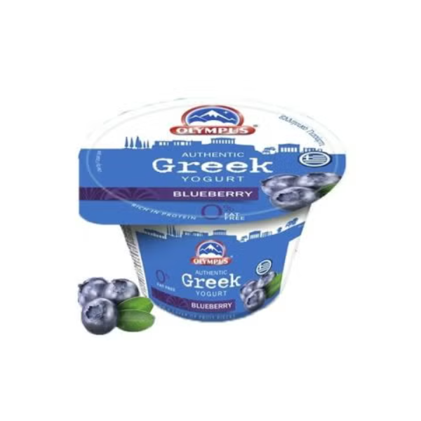 Olympas Greek Yogurt Blueberry 0% Fat 150g