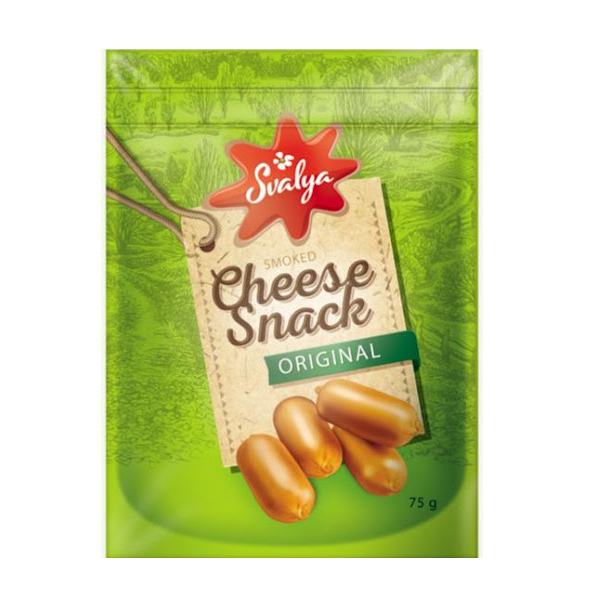 Svalya Smoked Cheese Snack Original 75g - Shams Shopping Centre Svalya  
