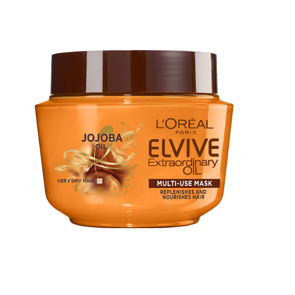 L'Oreal Elvive Jojoba Oil Extraordinary Oil Hair Mask 300ml - Shams Shopping Centre Loreal  