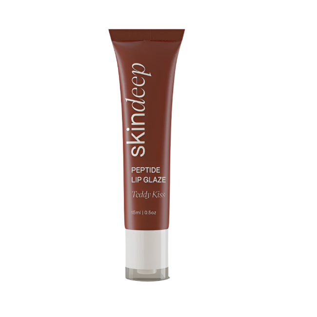 Skindeep Peptide Lip Glaze 15ml - Teddy Kiss
