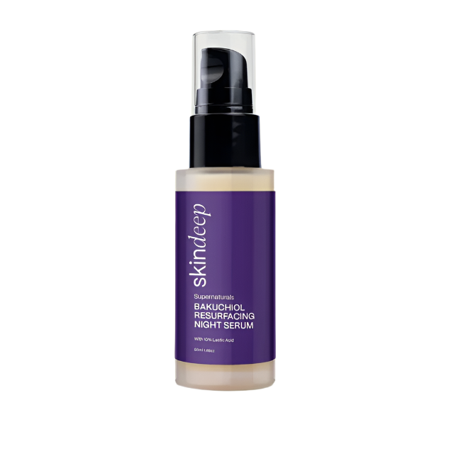Skindeep Bakuchiol Resrfacing Night Serum 50ml Art