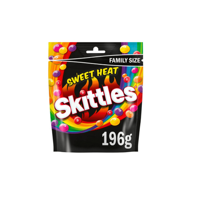 Skittles Sweet Heat Mix Pouch 196g