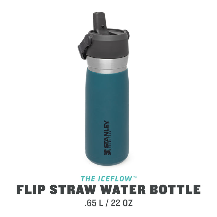 Stanley Go Flip Straw Water Bottle | 0.65L | Lagoon