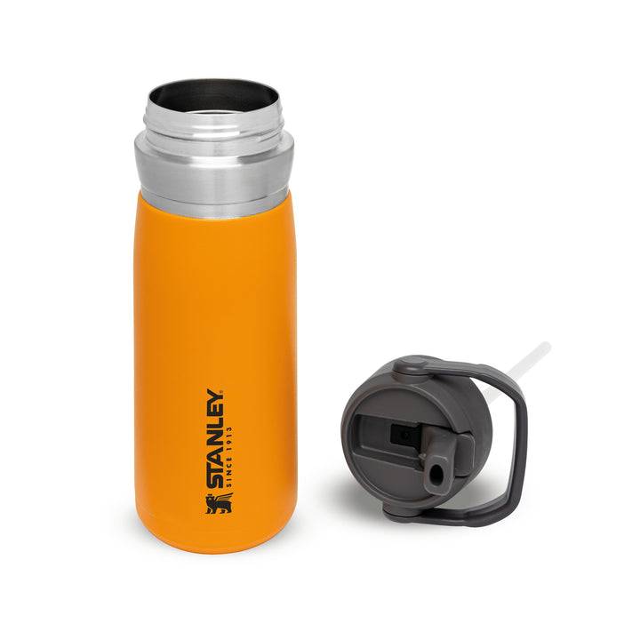 Stanley Go Flip Straw Water Bottle | 0.65L | Saffron