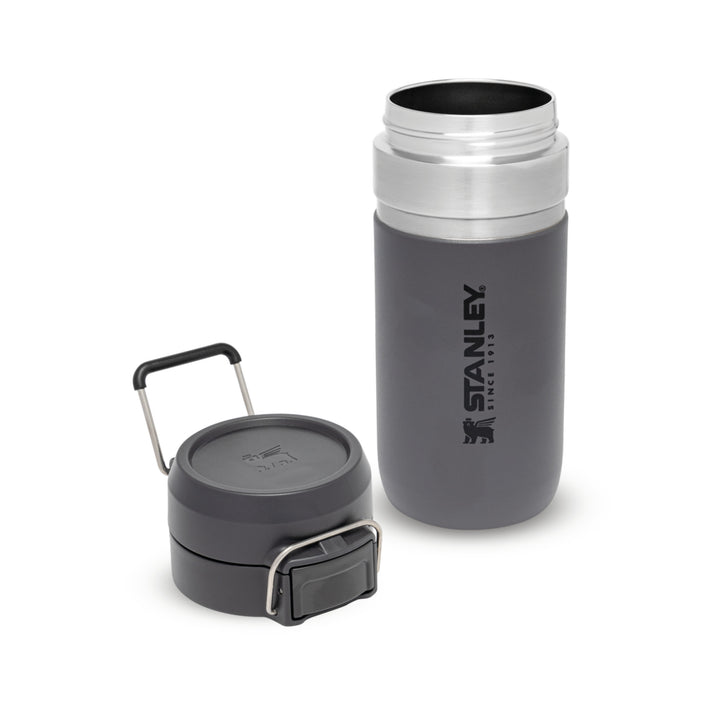 Stanley Go Quick Flip Water Bottle | 0.47L | Charcoal - Shams Shopping Centre Stanley  