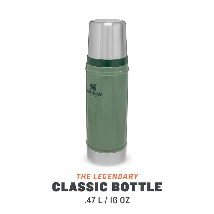 Stanley Classic Legendary Bottle | 0.47L | Hammertone Green