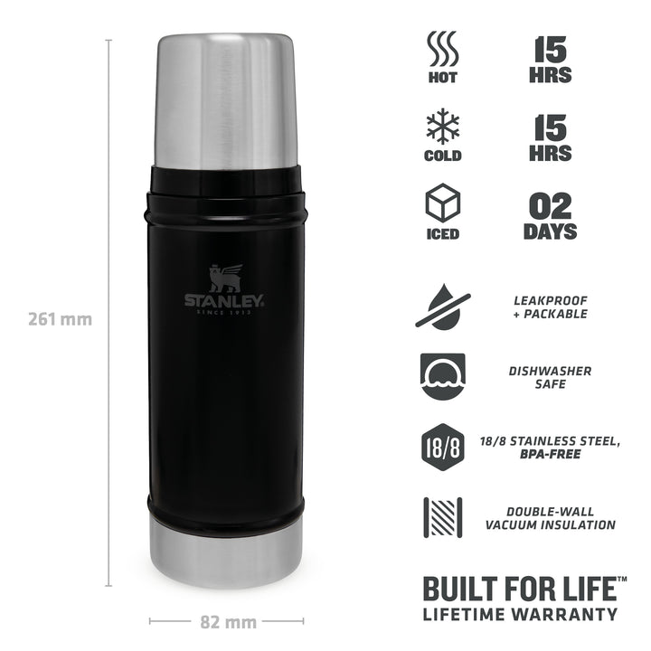 Stanley Classic Vacuum Bottle 10-01228-073-BL16oz - Shams Shopping Centre Stanley  