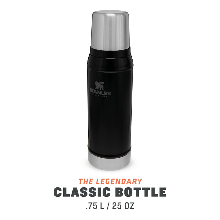 Stanley Classic Legendary Bottle | 0.75L |  Matte Black Pebble - Shams Shopping Centre Stanley  