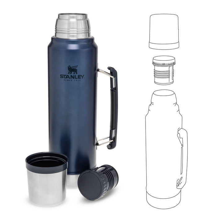Stanley Classic Legendary Bottle | 1.0L | Nightfall - Shams Shopping Centre Stanley  