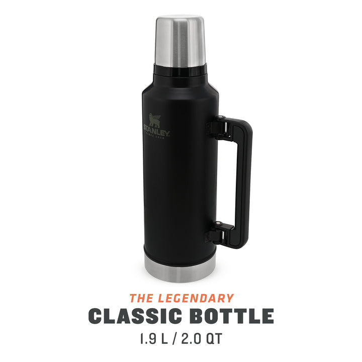 Stanley Classic Legendary Bottle | 1.9 L | Matte Black Pebble - Shams Shopping Centre Stanley  
