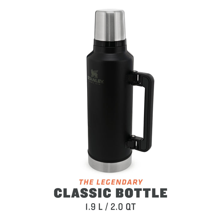 Stanley Classic Legendary Bottle | 1.9 L | Matte Black Pebble