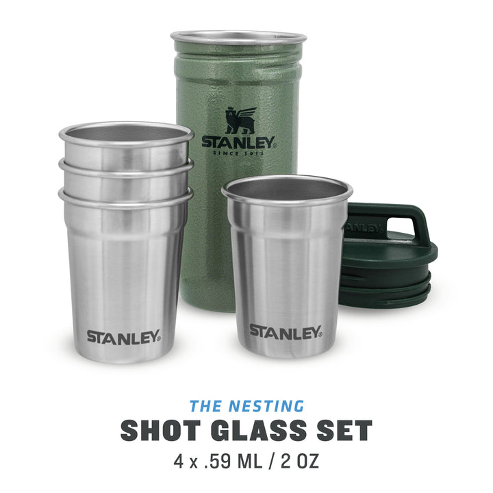 Stanley Adventure Nesting Shot Glass Set | Green