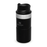 Stanley Classic Trigger Action Travel Mug | 0.35L | Matte Black Pebble - Shams Shopping Centre Stanley  