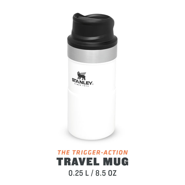 Stanley Classic Trigger Action Travel Mug | 0.25L | Polar