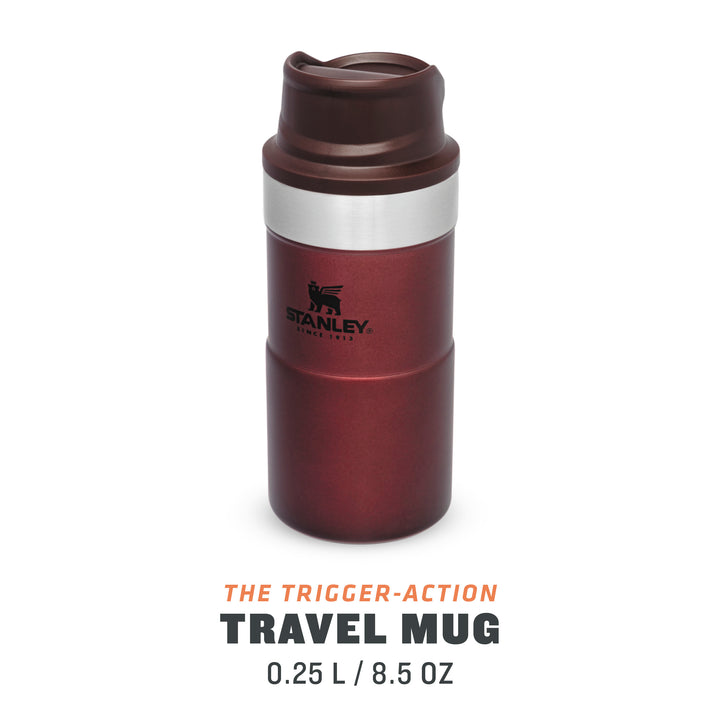Stanley Classic Trigger Action Travel Mug | 0.35L | Wine