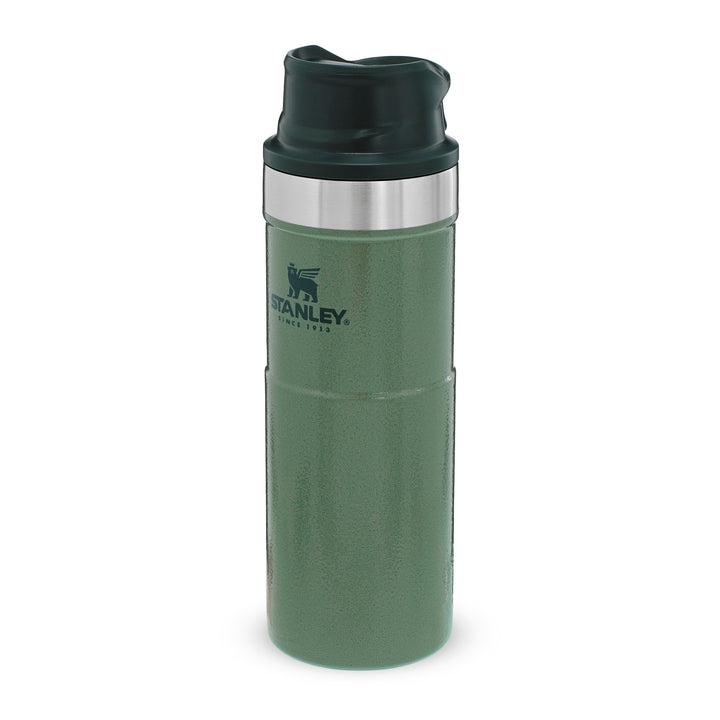 Stanley Classic Trigger-Action Travel Mug | 0.47L | Green - Shams Shopping Centre Stanley  
