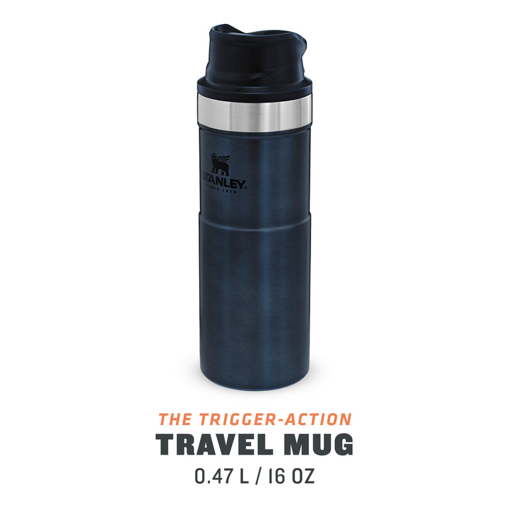 Stanley Classic Trigger-Action Travel Mug | 0.47L | Nightfall - Shams Shopping Centre Stanley  