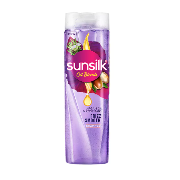 Sunslik Oil Blends Rosemary & Argan Oil Frizz Smooth Shampoo – 380ml