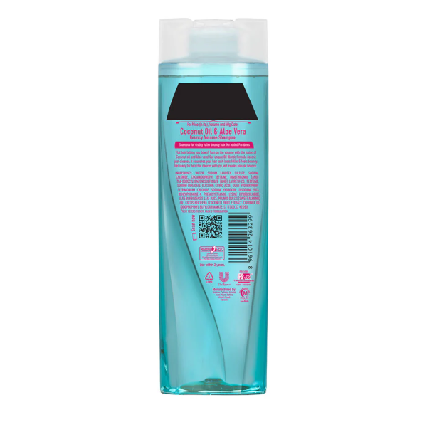 Sunsilk Oil Blends Coconut Oil & Aloe Vera Bouncy Volume Shampoo 380ml