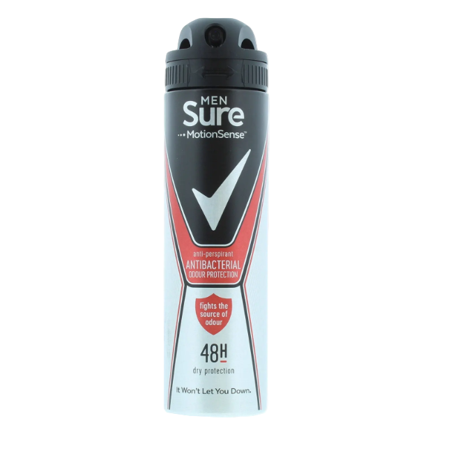 Sure Men Antibecterial Odour Protection 250ml