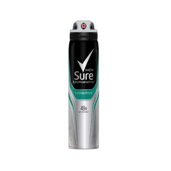 Sure Men Sensitive Body Spray 150ml
