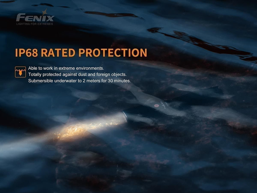 Fenix TK30 White Laser Flashlight (Black) 500L