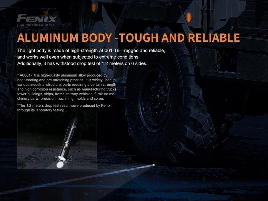 Fenix TK30 White Laser Flashlight (Black) 500L