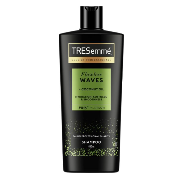 TRESemme Flawless Waves + Coconut Oil Hair Shampoo 685ml