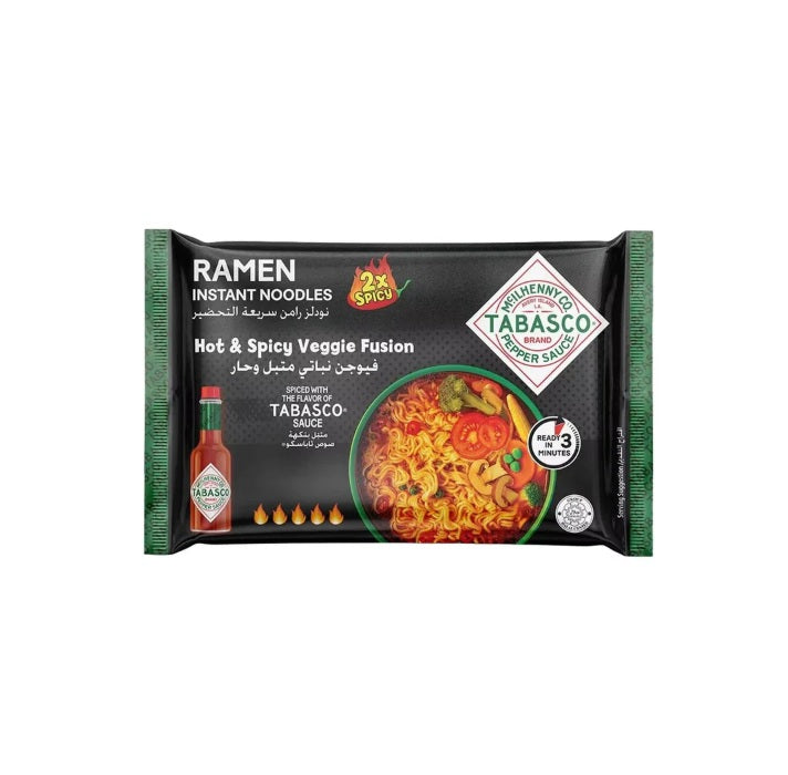 Tabasco Remen Noodles Hot & Spicy Veggie Fusion 75g