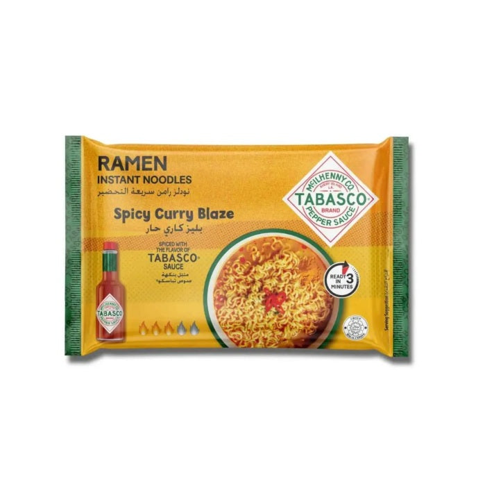 Tabasco Remen Noodles Spicy Curry Blaze 75g