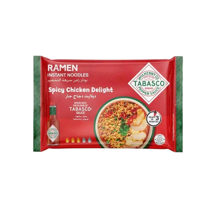 Tabasco Remen Noodles Spicy Chicken Delight 75g