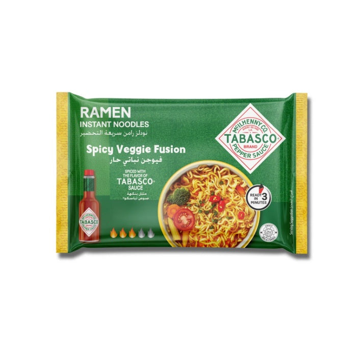 Tabasco Remen Noodles Spicy Veggie Fusion 75g