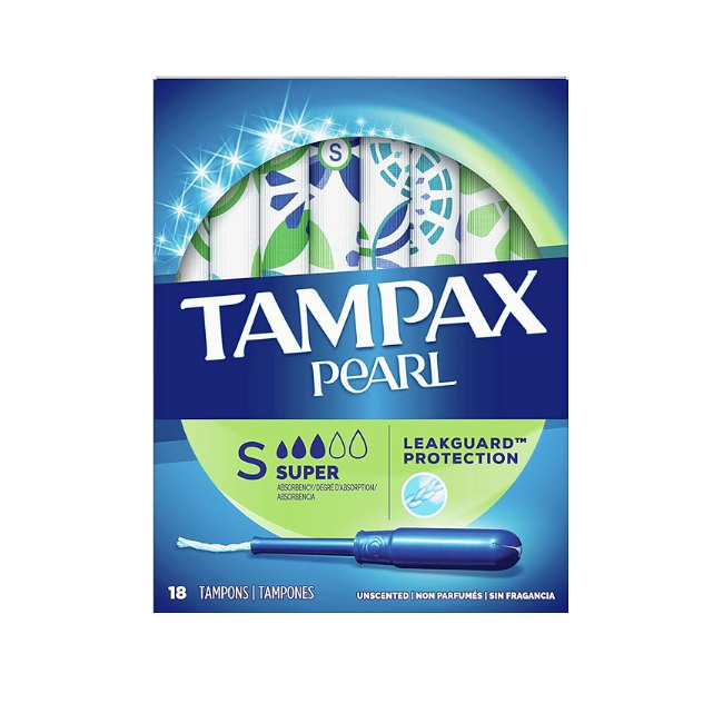 Tampex Super Unscent 18s