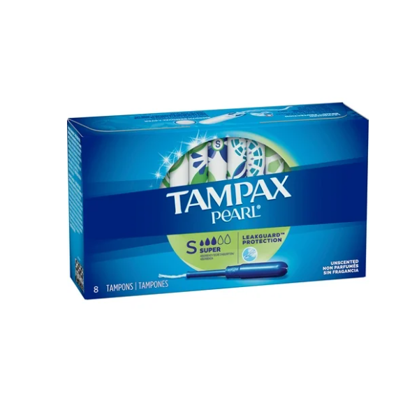 Tampax Pearl Super LeakGuard 8&