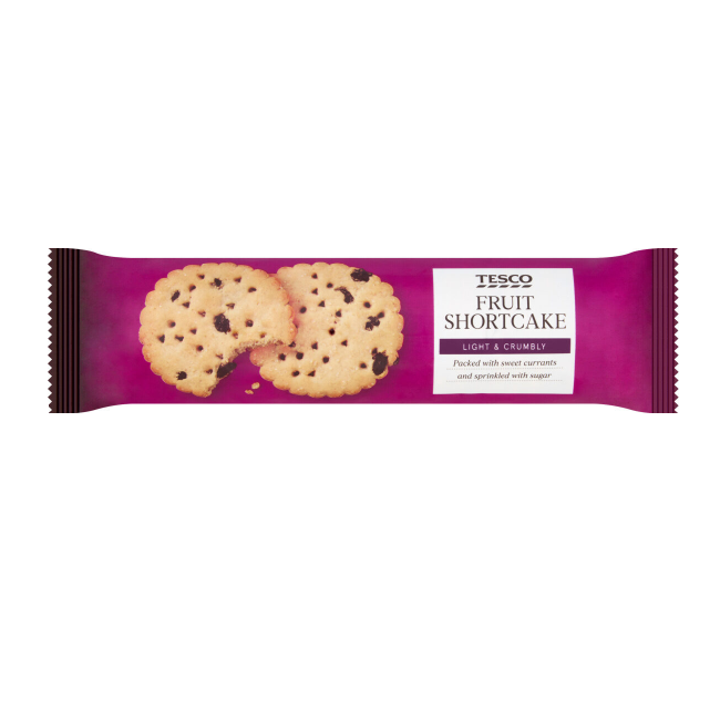 Tesco Fruit Shortcake Biscuits 200g