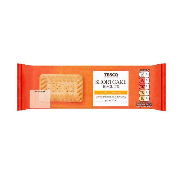 Tesco Shortcake Biscuits 200g