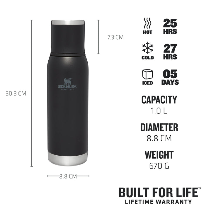 Stanley Adventure To Go Bottle 10-10819-010 Black - Shams Shopping Centre Stanley  