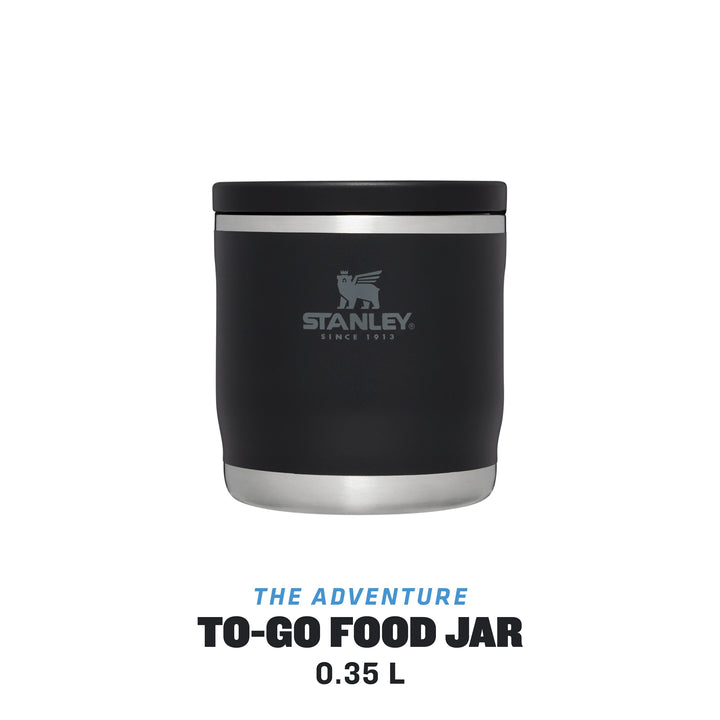 Stanley Adventure To Go Food Jar 12oz 10-10837-015 Black