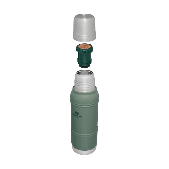 Stanley The Artisan Thermal Bottle 1.0L 10-11426-004 Hammertone Green - Shams Shopping Centre Stanley  