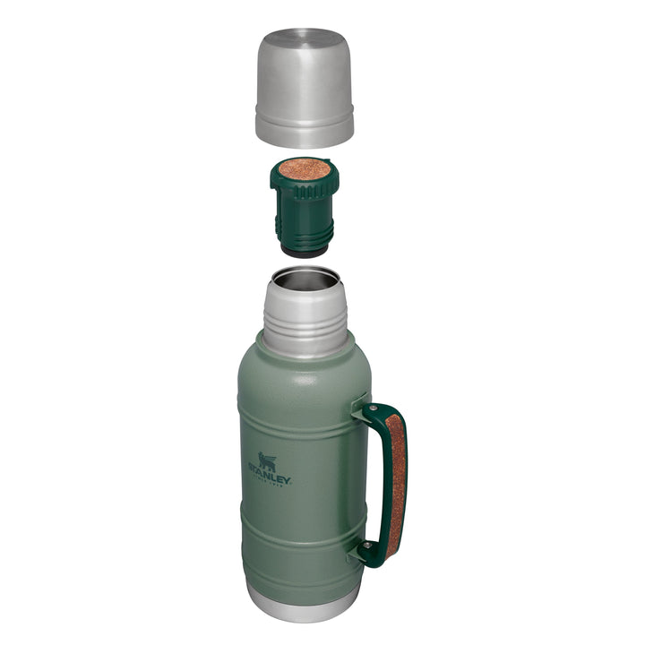 Stanley The Artisan Thermal Bottle 1.4L 10-11429-004 Hammertone Green - Shams Shopping Centre Stanley  