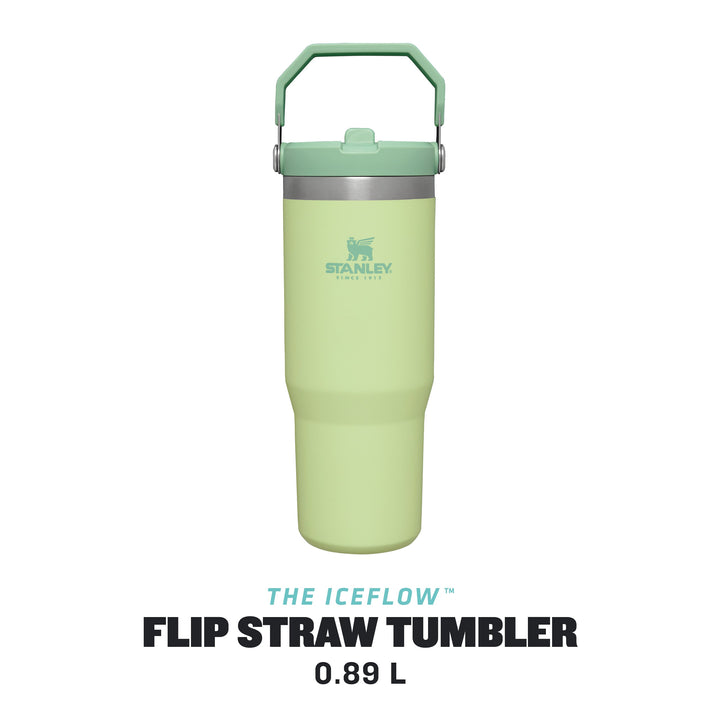 Stanley Go Flip Straw Tumbler Water Bottle 0.89L 10-09993-197 Citron - Shams Shopping Centre Stanley  