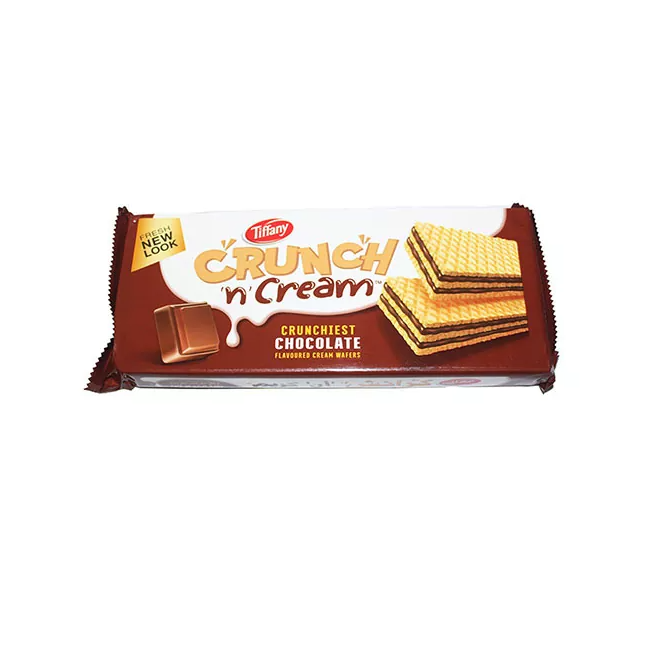 Tiffany Crunch & Cream Chocolate Waffers 65g