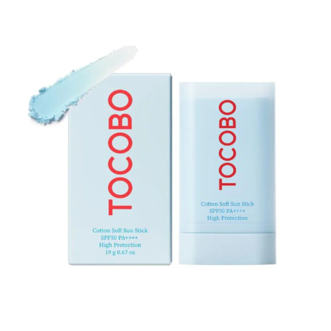 TOCOBO Cotton Soft Sun Stick SPF-50 High Protection 19g