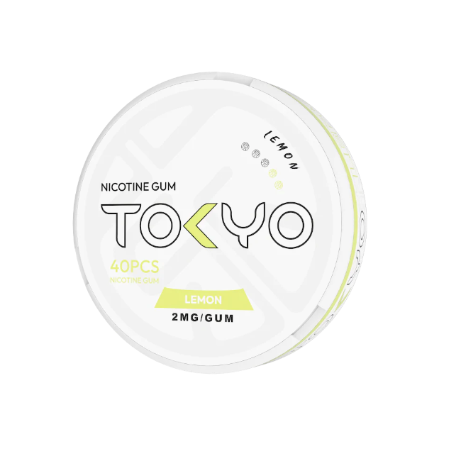 Tokyo Nicotine Gum Lemon 2mg 40p