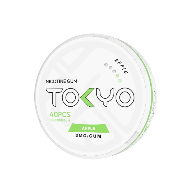Tokyo Nicotine Gum Apple 2mg 40p