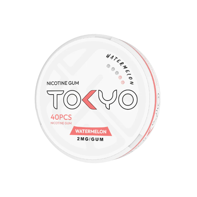 Tokyo Nicotine Gum Watermelon 2mg 40p