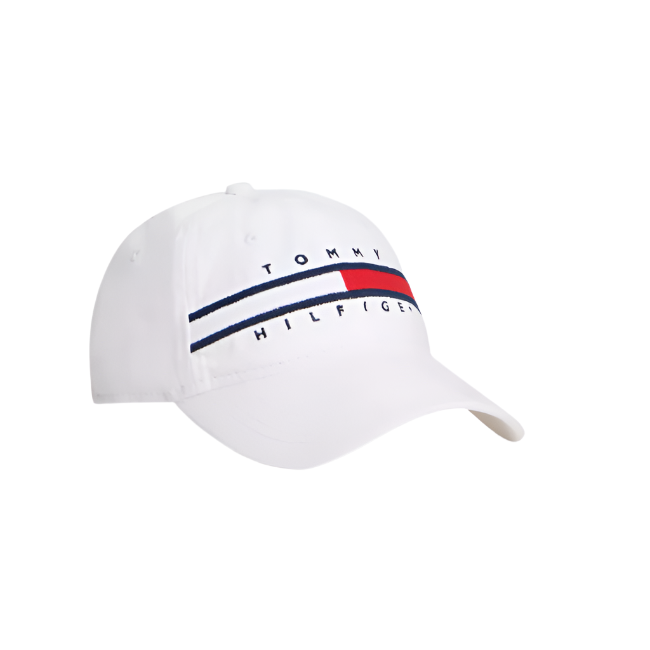 Tommy Hilfiger Ball Cap White-(SIU)